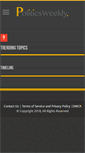 Mobile Screenshot of politicsweekly.com